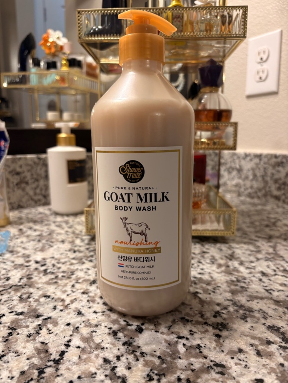 Goat Milk Body Wash - Nourishing Manuka Honey